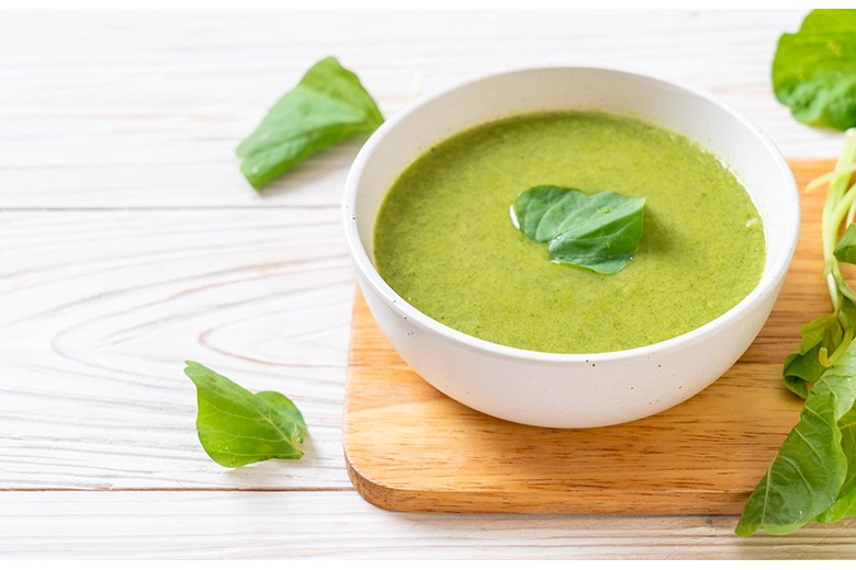 Spinatsuppe