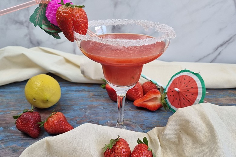 Alkoholfreier Strawberry Daiquiri
