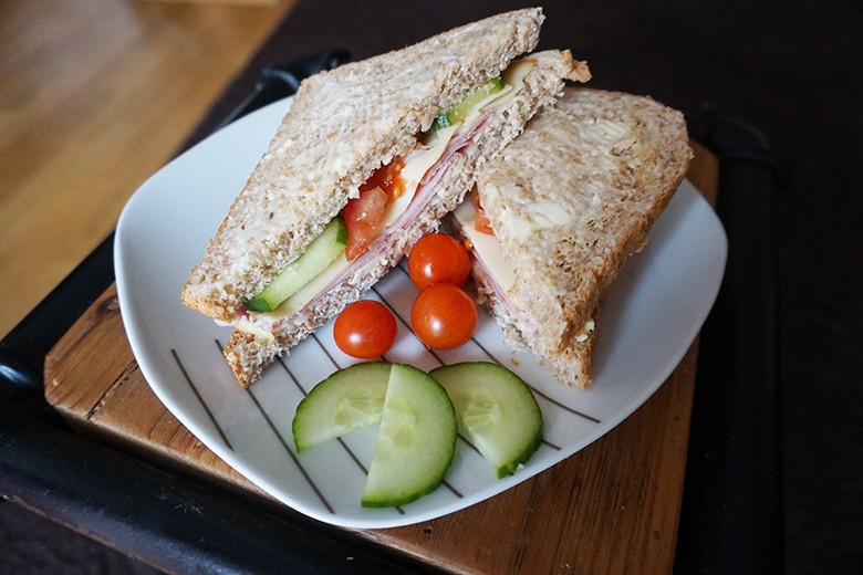Chicken-Käse-Sandwich