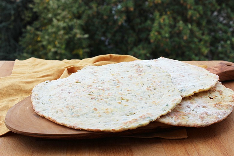 Gegrillte Zwiebelfladen