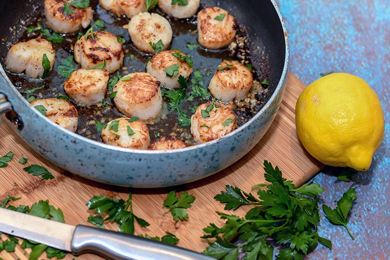 Muscheln mit Chili und Knoblauch