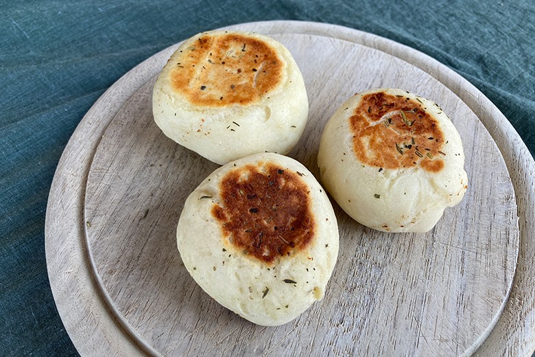 Grillbrote mit Quark