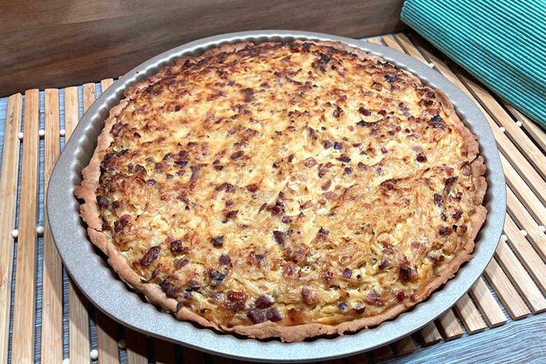 Sauerkraut-Quiche