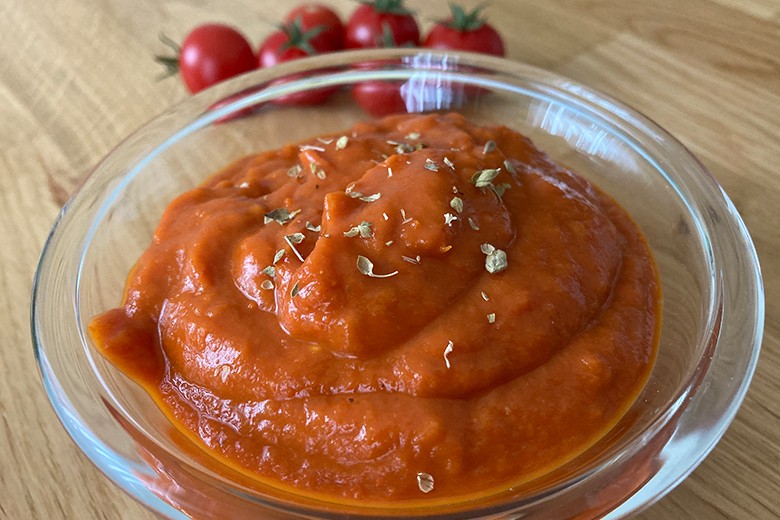 Tomatensoße für Pizza