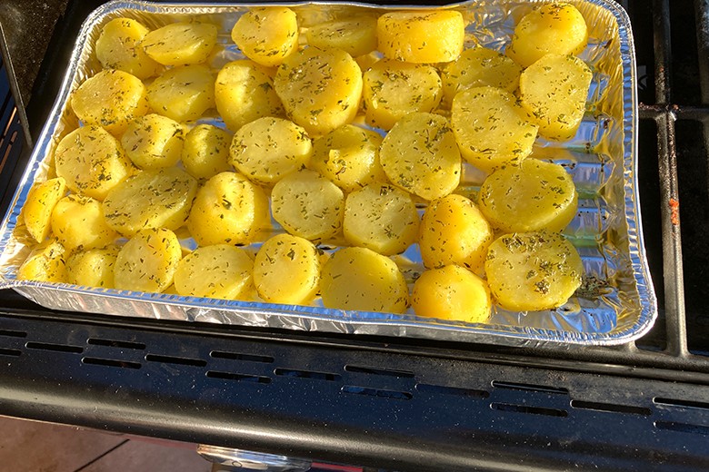 Marinierte Grillkartoffeln