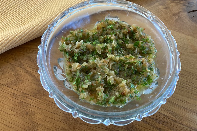 Zwiebel-Salsa