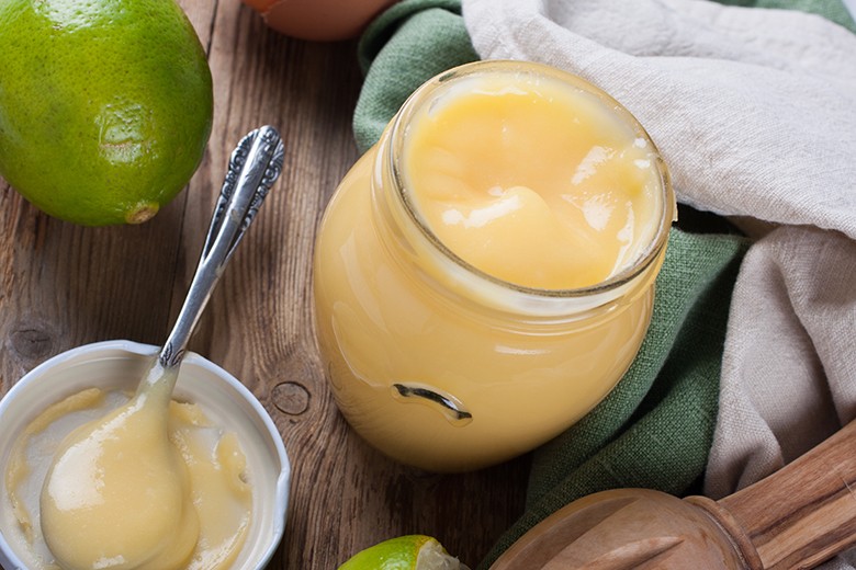 Limetten-Curd