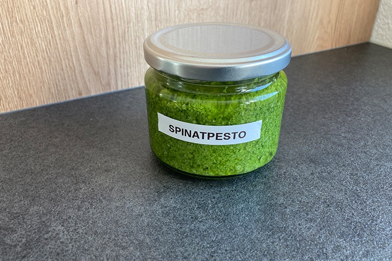Spinat-Pesto