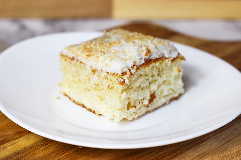 Kokoskuchen mit Buttermilch