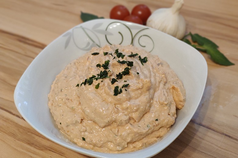 Tomaten-Feta-Dip