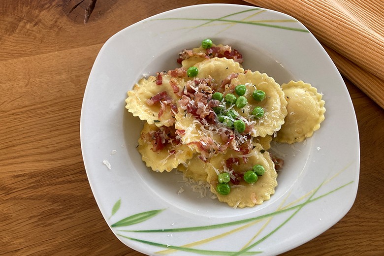 Speck-Rosmarin-Tortellini