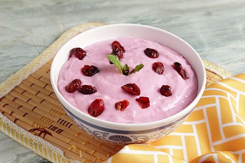 Cranberrymousse