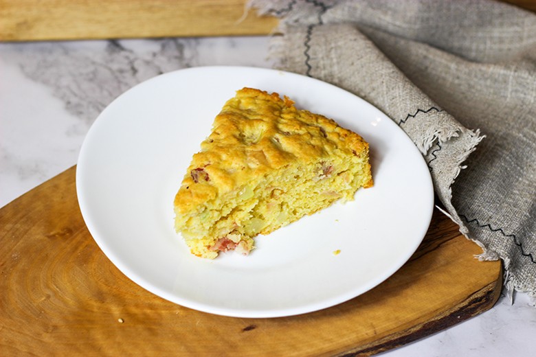 Zwiebelkuchen ohne Teig