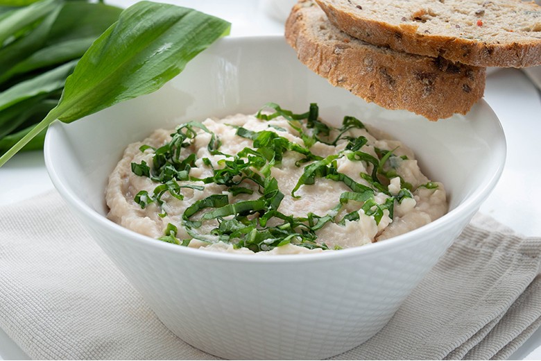 Bärlauchaufstrich vegan