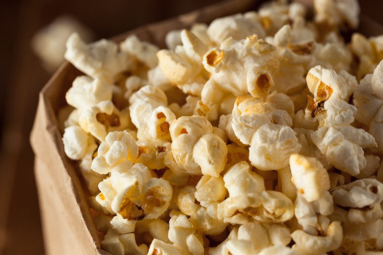 Salziges Popcorn