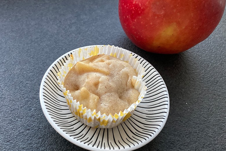 Vegane Apfelmuffins mit Zimt