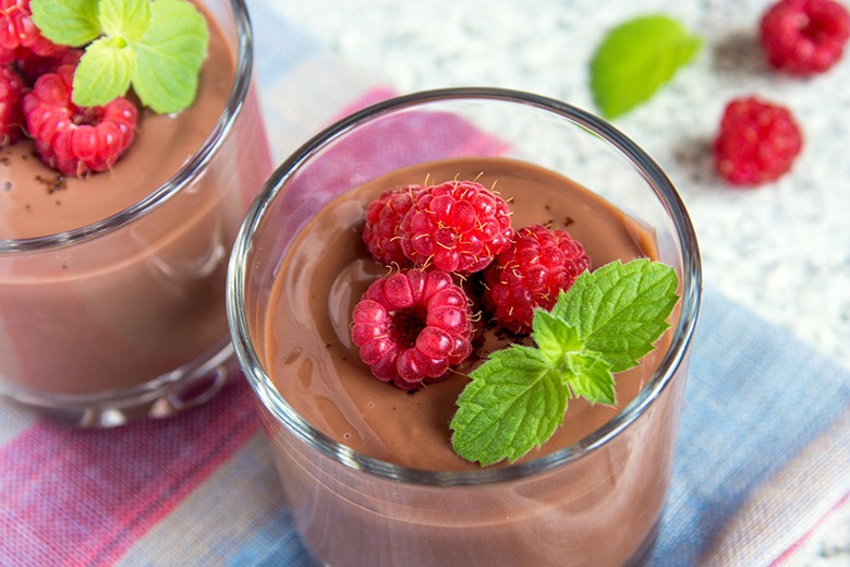 Vegane Mousse au Chocolat