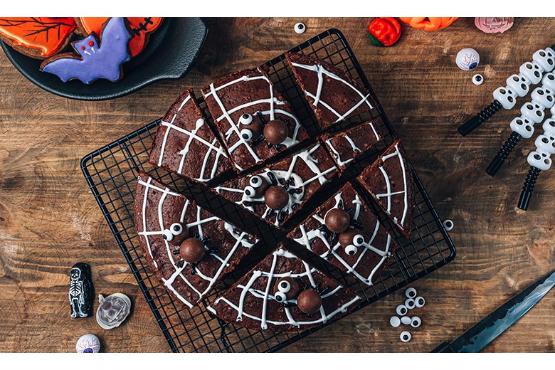 Schoko-Spinnen-Kuchen