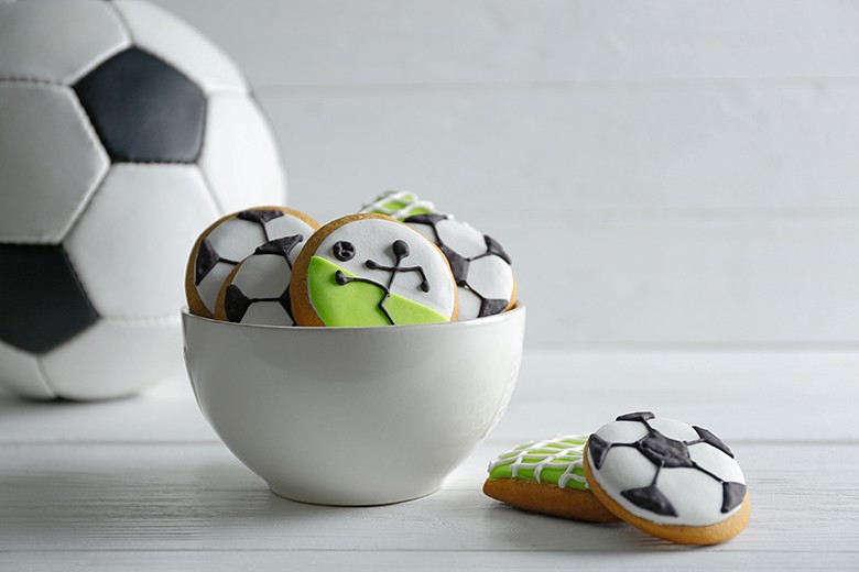 Fußballplätzchen