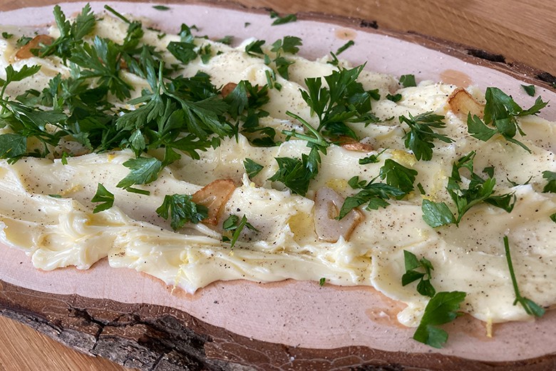 Einfaches Butterbrett