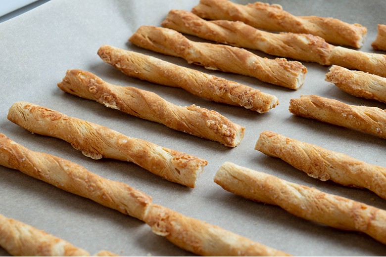 Käse-Knabber-Stangen