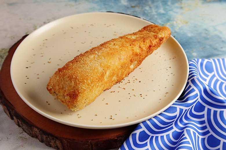 Panierter Lachs