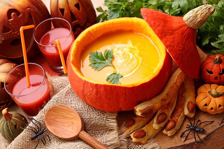Vegetarische Hexensuppe