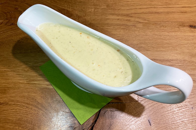 Klassische Sahnesauce mit Weißwein