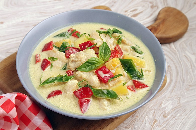 Kokos-Fischcurry