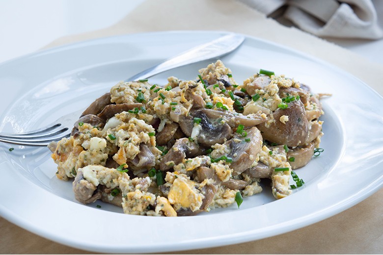 Rühreier mit Tomaten Rezept