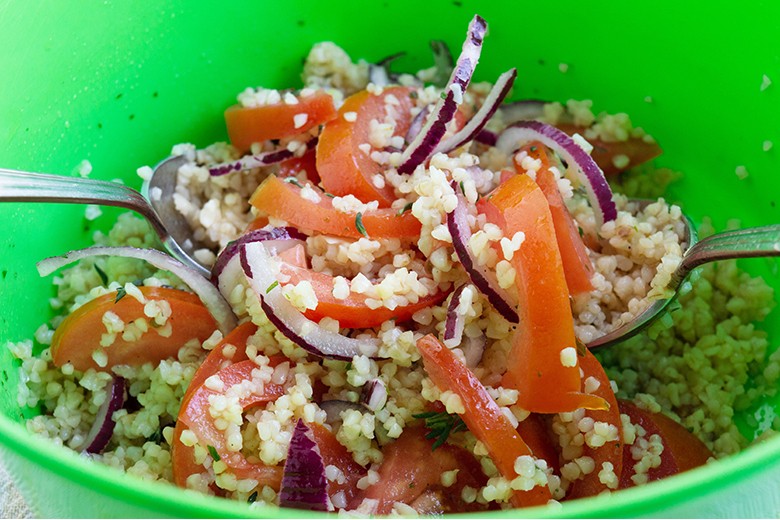 Couscous-Salat vegan