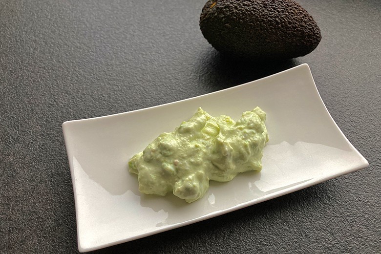 Avocadocreme mit Wasabi