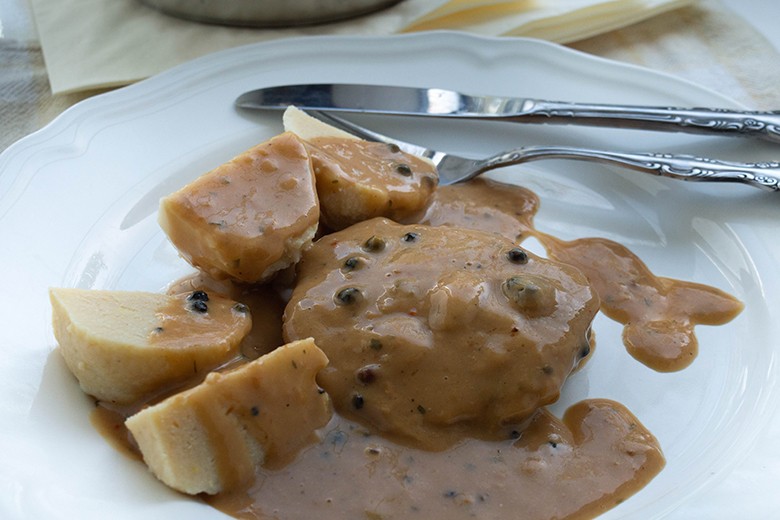 Pfeffersauce mit Meerrettich