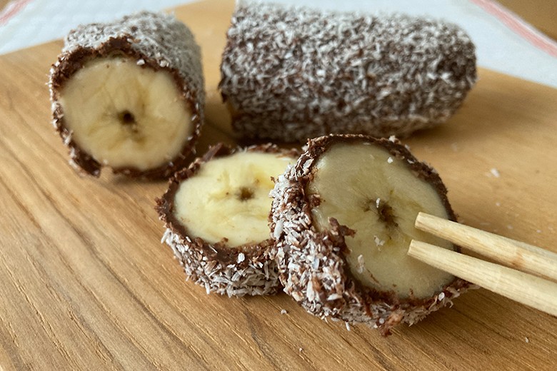 Bananen-Sushi