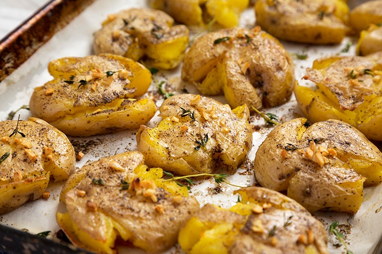 Smashed Potatoes