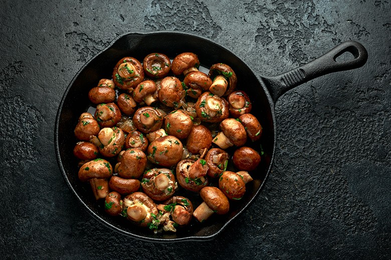 Champignonpfanne - Rezept