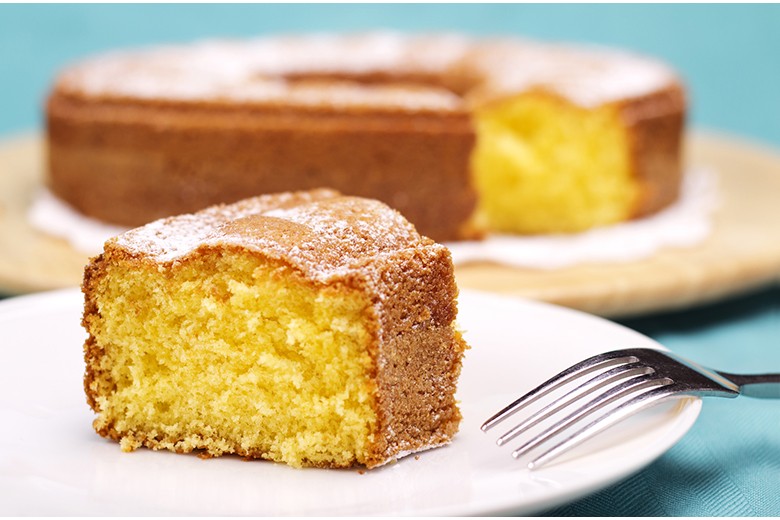 Saftiger Vanillekuchen mit Puddingpulver