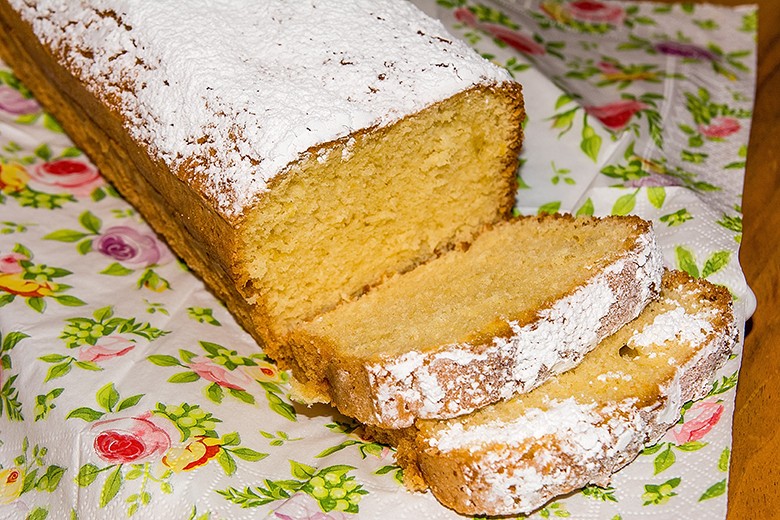 Fluffiger Vanillekuchen