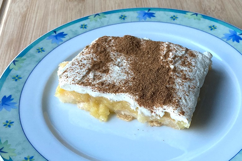 Einfaches Apfeltiramisu