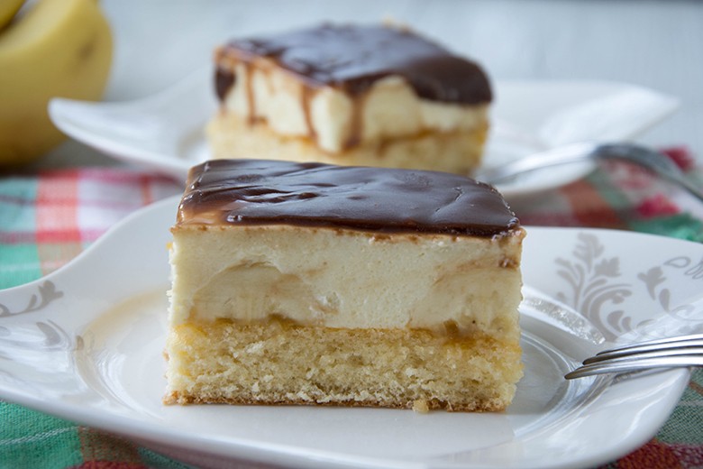 Vegane Bananenschnitte