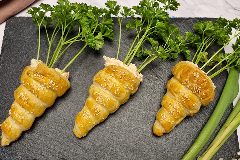 Blätterteigmöhrchen
