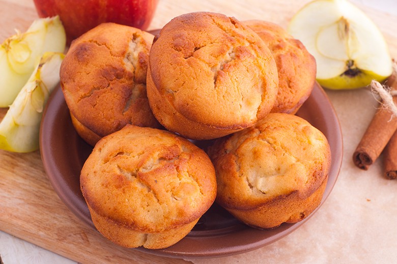 Apfelmuffins mit Zimt