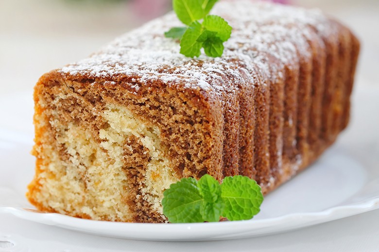 Saftiger Marmorkuchen