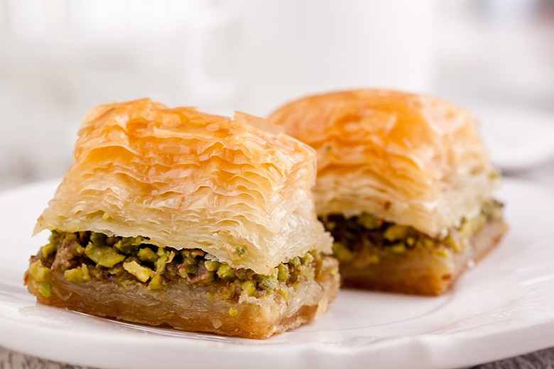 Baklava mit Pistazien