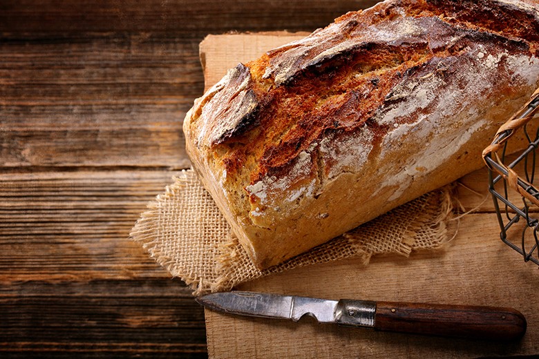Walnussbrot mit Dinkelmehl