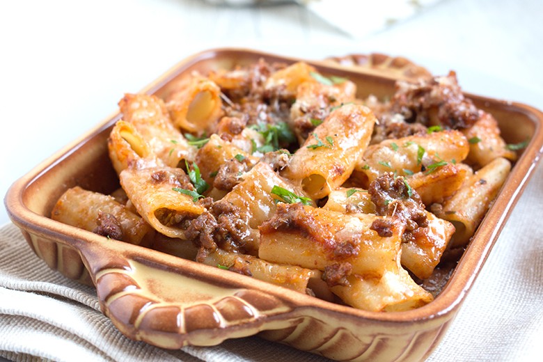 Rigatoni überbacken