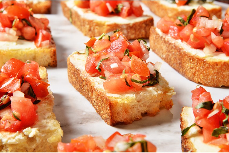 Klassische Bruschetta