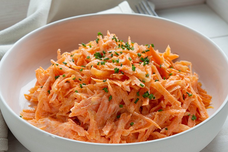 Möhrensalat mit Joghurt