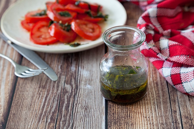 Dressing für Tomatensalat