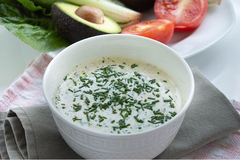 Joghurt-Knoblauch-Dressing